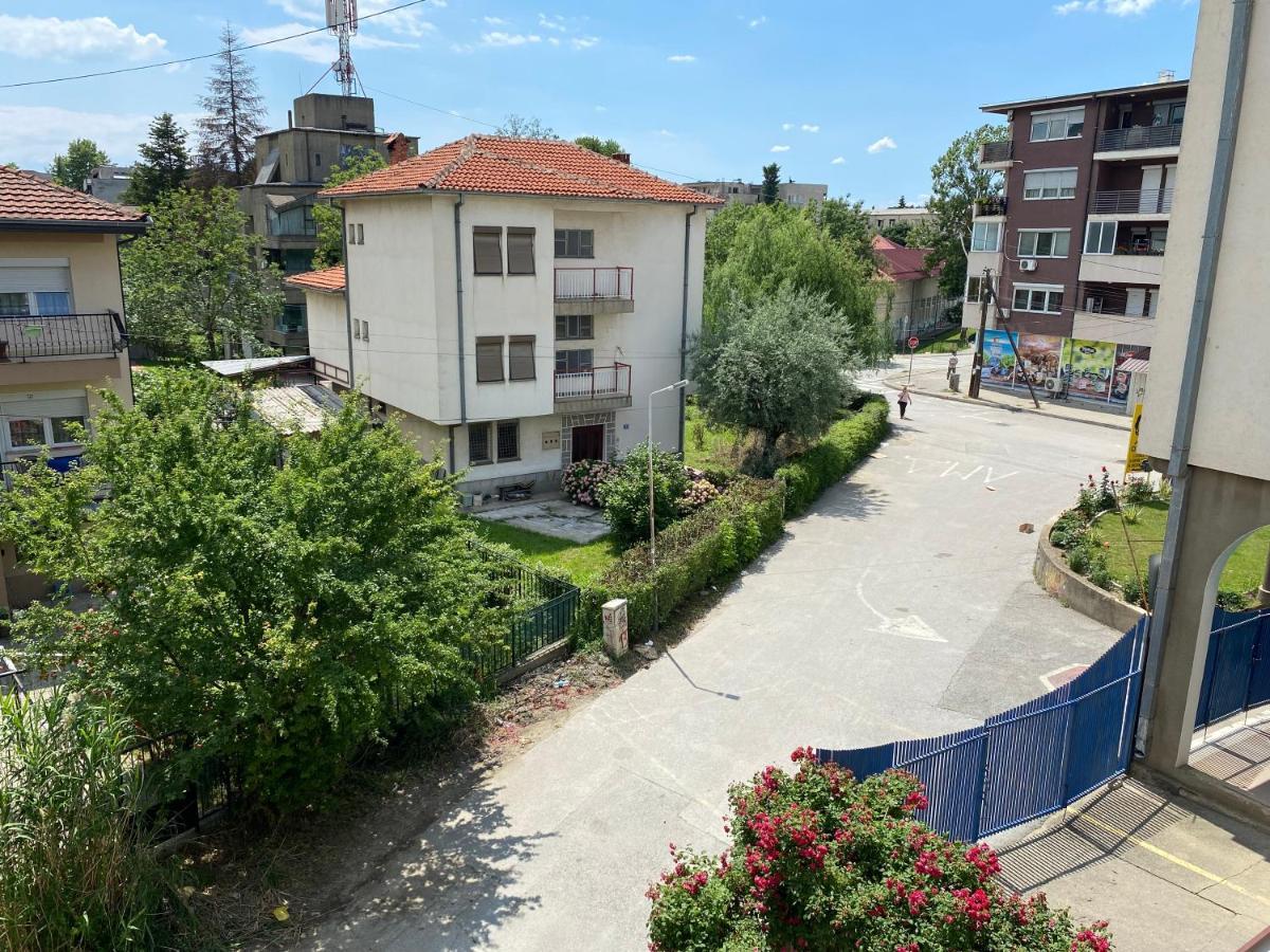 Vila Luka Hotel Ohrid Bagian luar foto